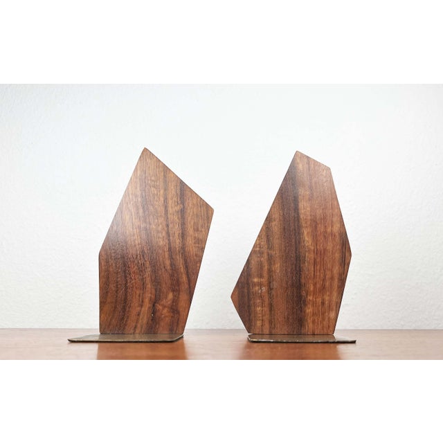 Mid-Century Modern Danish Bookends in Teak, 1960s, Set of 2 For Sale - Image 9 of 18