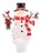 Snowman and Cardinals Snow Globe Night Light 7"H For Sale