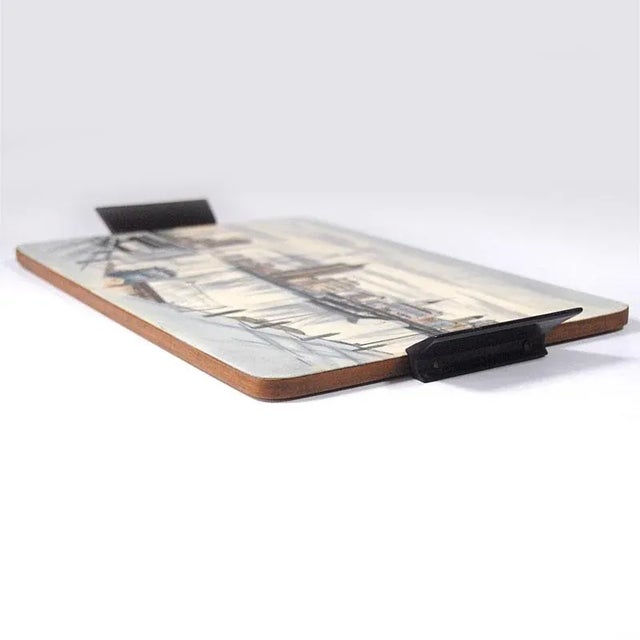 Vintage Table Tray, France, 1950s For Sale - Image 4 of 11