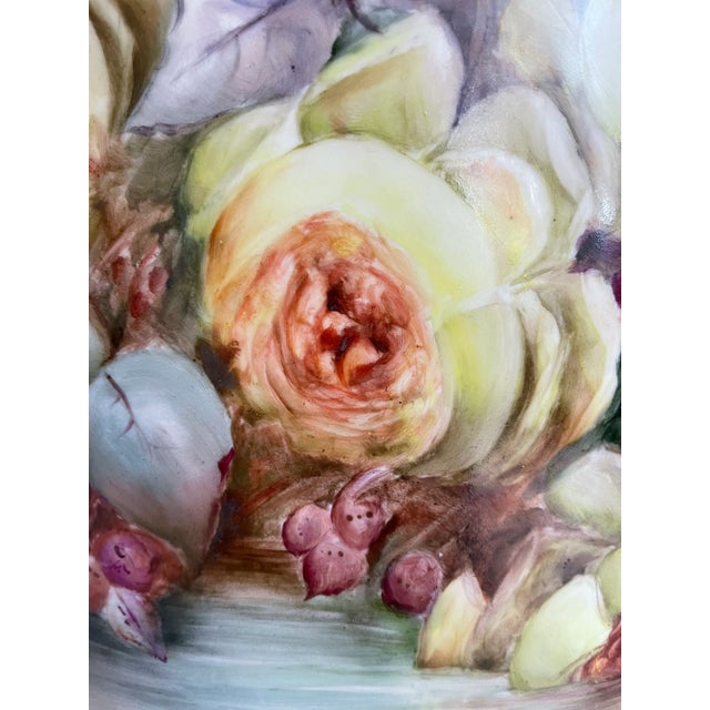 Antique Guerin Limoges Porcelain Cachepot Vase For Sale In Los Angeles - Image 6 of 13