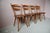 Wood Vintage Scandinavian Bistro Chairs, 1960s, Set of 4 For Sale - Image 7 of 14