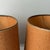 1960s Burlap Barrel Lampshades - a Pair For Sale - Image 4 of 9