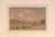 Edouard Dufeu, Landscape, 19th Century, China Ink and Watercolor For Sale - Image 3 of 3