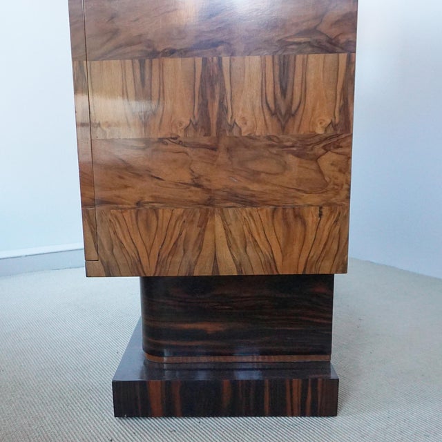 Brown Art Deco Modernist Sideboard, 1930s For Sale - Image 8 of 12