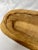 Brown Vintage French Woven Wicker Bread Basket W/Grain Sack Lining For Sale - Image 8 of 12