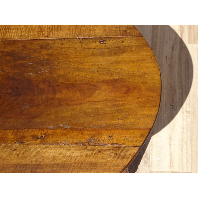 Walnut Top Flap Table For Sale - Image 13 of 18