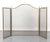 Antique Traditional Folding Fireplace Screen For Sale - Image 9 of 9