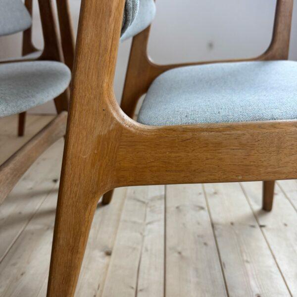 Vintage Danish Teak Armchairs, 1960s, Set of 4 For Sale - Image 3 of 7
