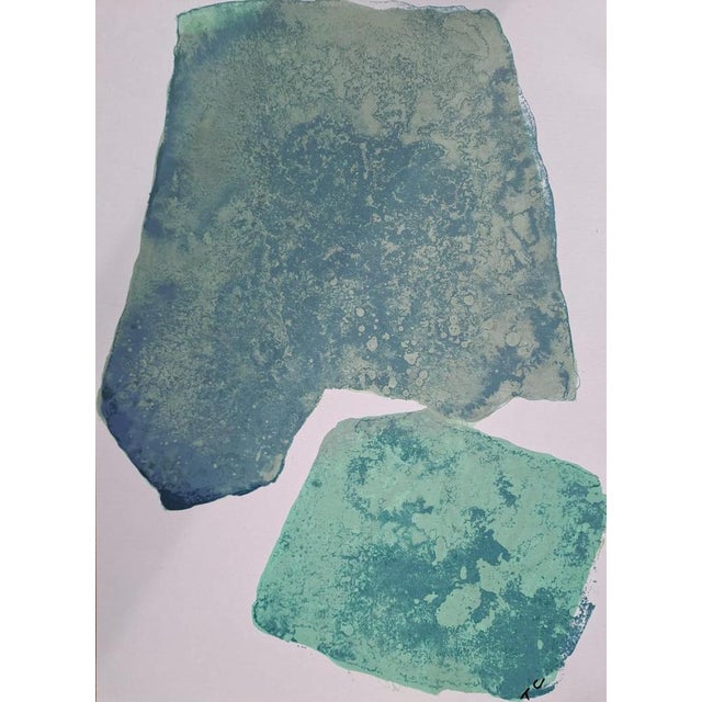 Modern Pierre Tal-Coat, Composition, Original Color Lithograph For Sale - Image 3 of 5