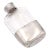 Circa 1940 Silverplate Crystal Flask For Sale