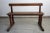 Brown Rustic School Bench, 1950s For Sale - Image 8 of 9