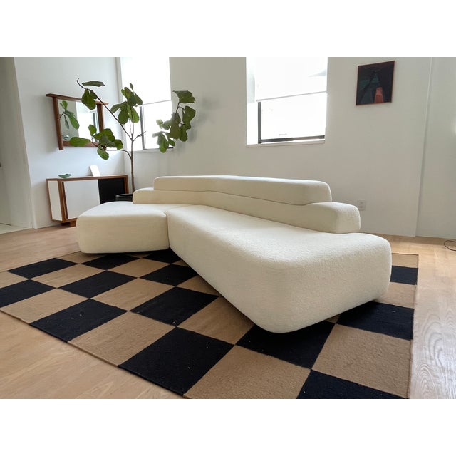 Patricia Urquiola (b. 1961) 'Rift' Sectional Sofa, 2009 Moroso, Italy upholstery, wood with manufacturer's label This sofa...