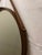 Round Teak Mirror, 1980s For Sale - Image 3 of 11