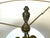 Early Mid Century Brass & Wood Floor Lamp With Marble Table, Double Socket, Circa 1930s–1940s For Sale - Image 10 of 10
