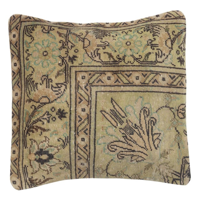 Bring history and warmth into your home with this vintage handmade Turkish wool rug cushion cover set. This pair of...