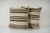 Mid-Century Modern Striped Kilim Pillow Cover - A Pair For Sale - Image 3 of 4
