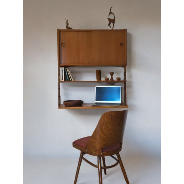 Scandinavian Modular Ergo Wall Shelves in Teak, 1960s For Sale - Image 4 of 9