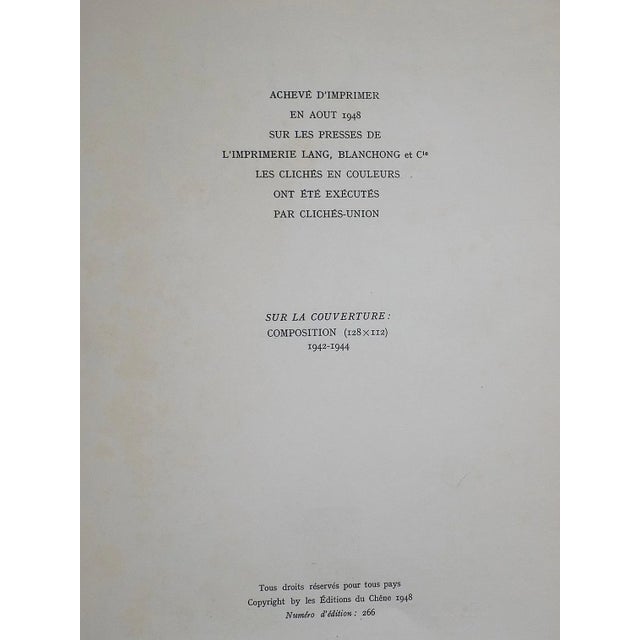 Printmaking Materials Vintage Mid 20th Century Limited Edition Signed Fernand Leger Cubist Lithographs - Set of 5 For Sale - Image 7 of 8