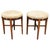 Art Deco Walnut and Beech Stools, Czechoslovakia, 1930s, Set of 2 For Sale - Image 12 of 12
