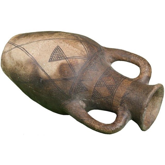 Tribal Early 20th Century Moroccan Berber Water Jug For Sale - Image 3 of 4