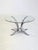 Mid-Century Modern Coffee Table in Glass with Chrome Frame For Sale - Image 9 of 9