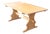 Danish Oak Extendable Dining Table, 1980s For Sale