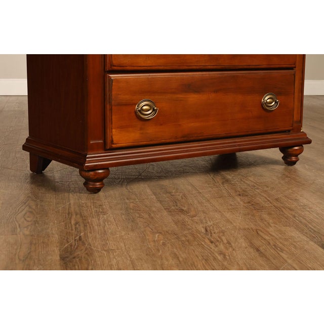 Wood Broyhill Traditional 5 Drawer Tall Chest For Sale - Image 7 of 18