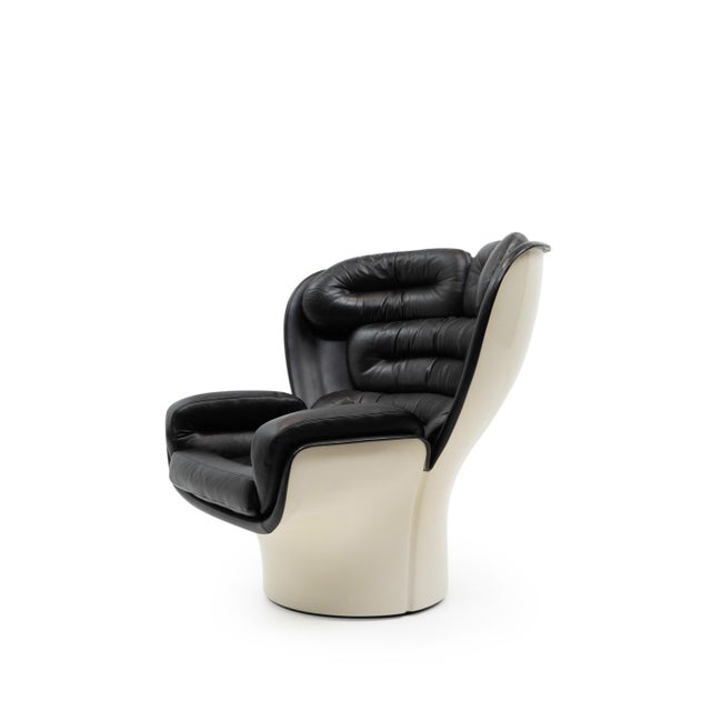 Italian Elda Lounge Chair by Joe Colombo, 1970s For Sale - Image 6 of 15