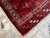 Burgundy High-Quality Hand-Knotted Turkmen Yomut Wool Area Rug - 4'6" X 6'1" For Sale - Image 8 of 14