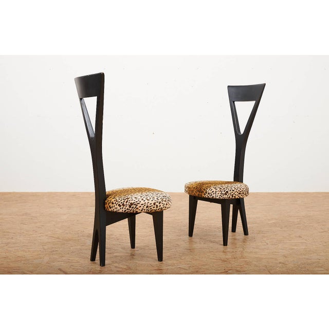 Fireplace Chairs in Wood by Felix Stöckli, 1950, Set of 2 For Sale - Image 6 of 11