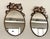 Mid-Century Modern Italian Wrought Iron Wall Mirrors, 1950s, Set of 2 For Sale - Image 4 of 18