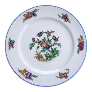 French Limoges, Early 20th Century, Despose Plates by C. Ahrenfeldt, 8" - Set of 6
