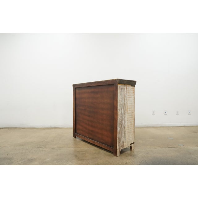 Reclaimed Wood Metal-Clad Top Sideboard For Sale - Image 16 of 18