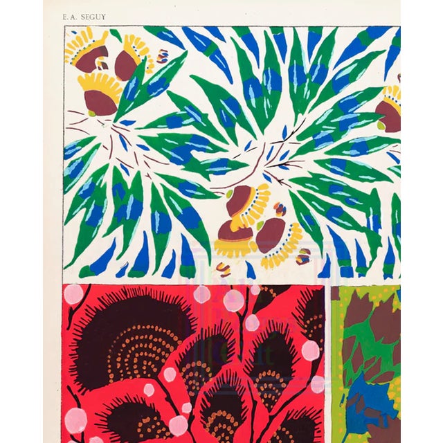 All Edges Gilt's edition of Séguy's Suggestions pour Étoffes et Tapis (Suggestions for Stuffs and Carpets) Plate 8 E. A....