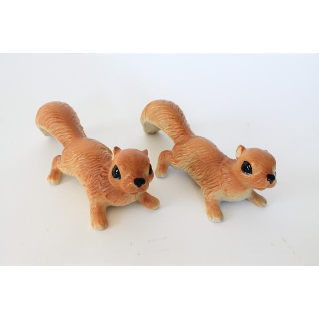 Vintage Ceramic Squirrel Wall Climbers - A Pair For Sale In Milwaukee - Image 6 of 8