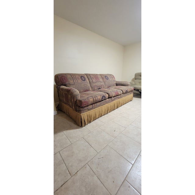 Description: This is an exceptional queen-sized sleeper sofa from Avery Boardman, the undisputed gold standard in custom-...