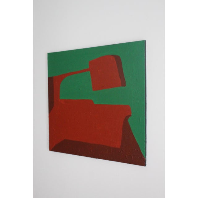 Bodasca,Green Balance Abstract, 2025, Acrylic on Canvas For Sale - Image 6 of 10