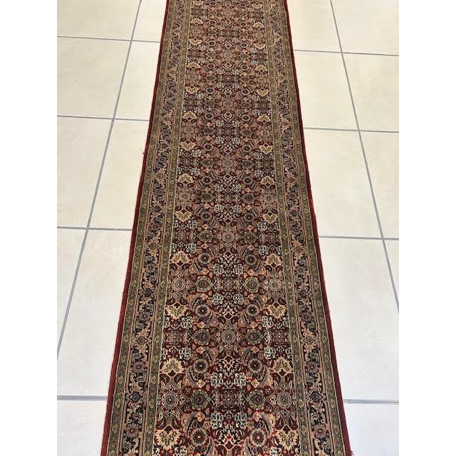Indo Ferahan Runner - 2'6" X 20'10" For Sale - Image 11 of 11