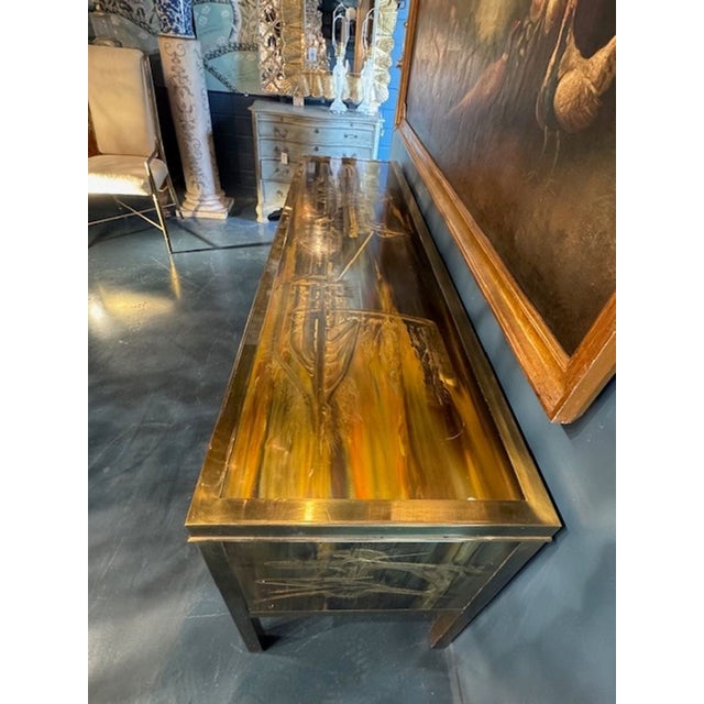 Bernard Rohne for Mastercraft Credenza For Sale - Image 4 of 7