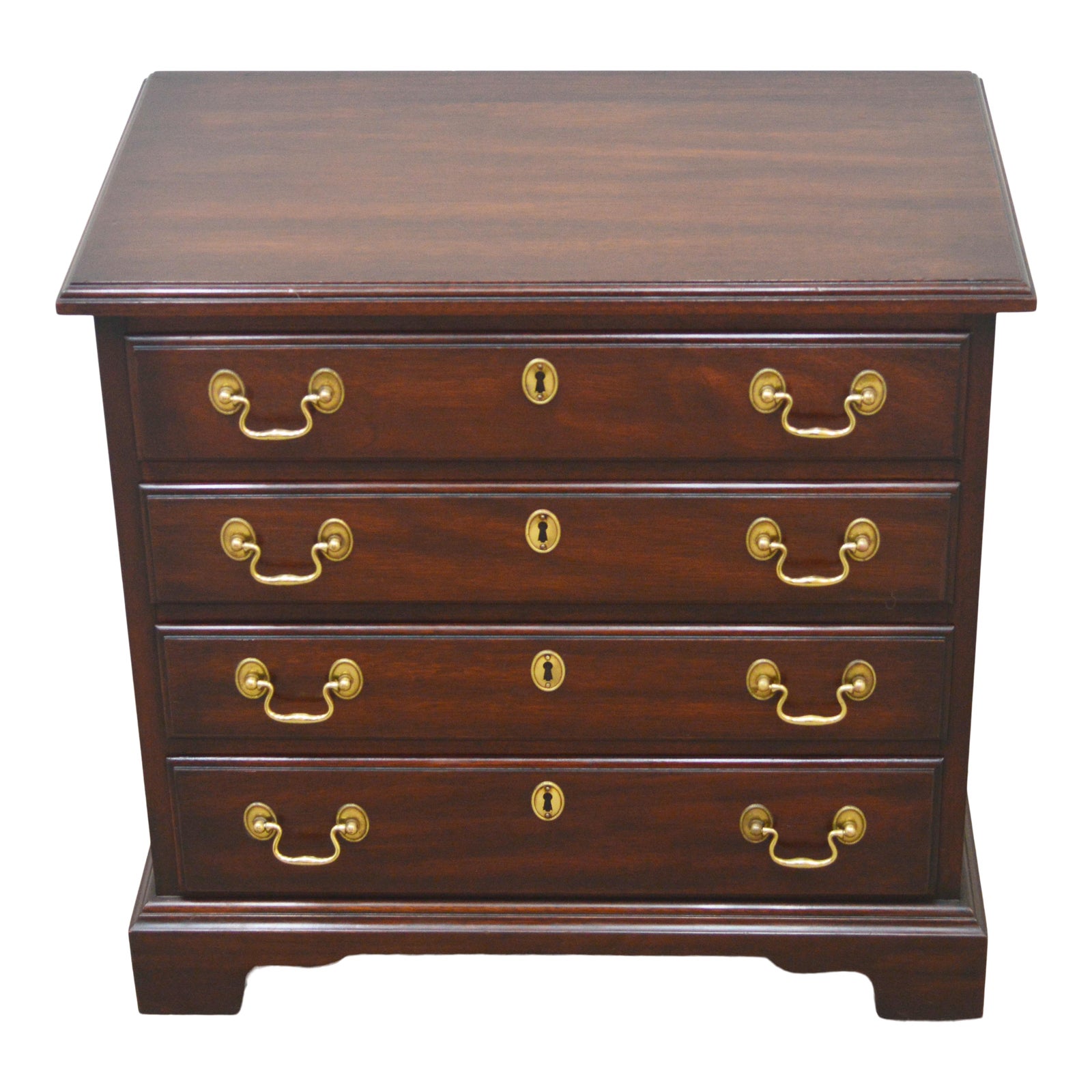 Henkel Harris Mahogany Bedside Table Nightstand Chairish