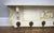 Vintage 6-Hook Wall Coat Rack For Sale - Image 4 of 11