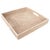 White Artifacts Rattan Square Serving Tray with Cutout Handles in White Wash - 18" For Sale - Image 8 of 8