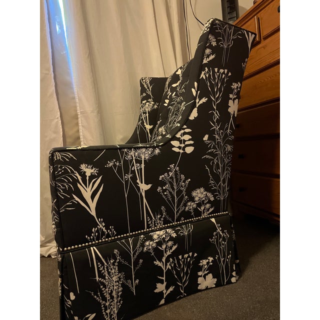 Sherrill Furniture Custom Sherrill Furniture Chair For Sale - Image 4 of 11