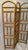 Hollywood Regency Vintage Rattan 3-Panel Room Divider For Sale - Image 3 of 12
