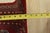 Bokhara Rug 4’2” X 6’2” Red Wool Tribal Hand-Knotted Oriental Carpet For Sale - Image 9 of 11
