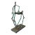 Early 21st Century Bronze Artist Made Brutalist Style Centar Sculpture For Sale