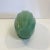 Mid-Century Modern Vintage Jade Green Fluted Art Glass Bud Vase For Sale - Image 3 of 5