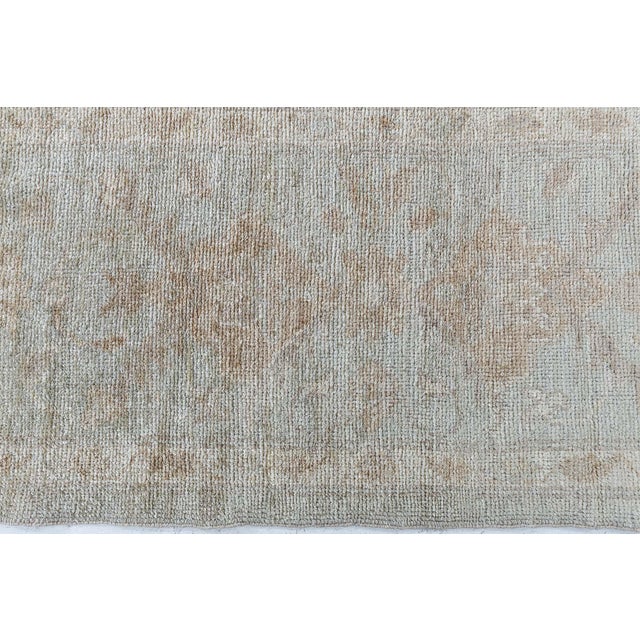 One-of-a-kind oushak beige and brown handmade wool rug by Doris Leslie Blau Size: 11'7" × 15'3" (353 × 464 cm) This...