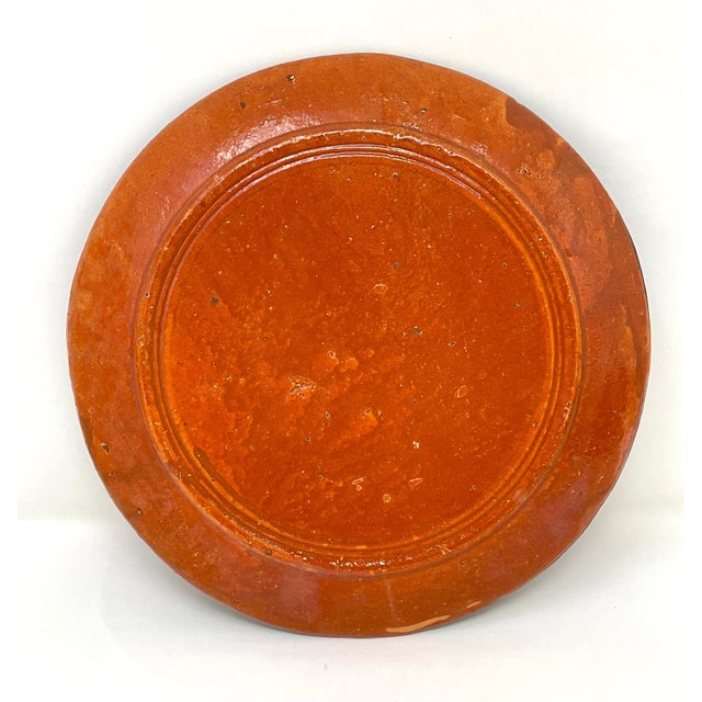 Vintage Tlaquepaque 'Petatillo Noche-Style' Plate & 2-Handle Pot From Jalisco For Sale - Image 13 of 13