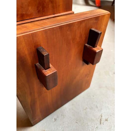 Birdie Miller Jewelry Box, Mahogany & Walnut, Modern Design, USA For Sale - Image 15 of 16